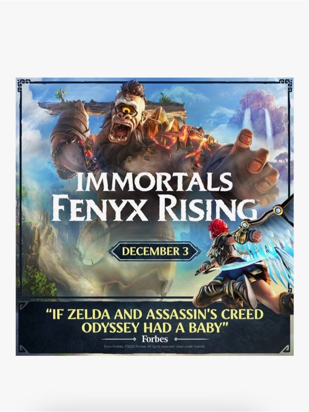 Immortals Fenyx Rising ~ Nintendo Switch - Picture 2 of 9